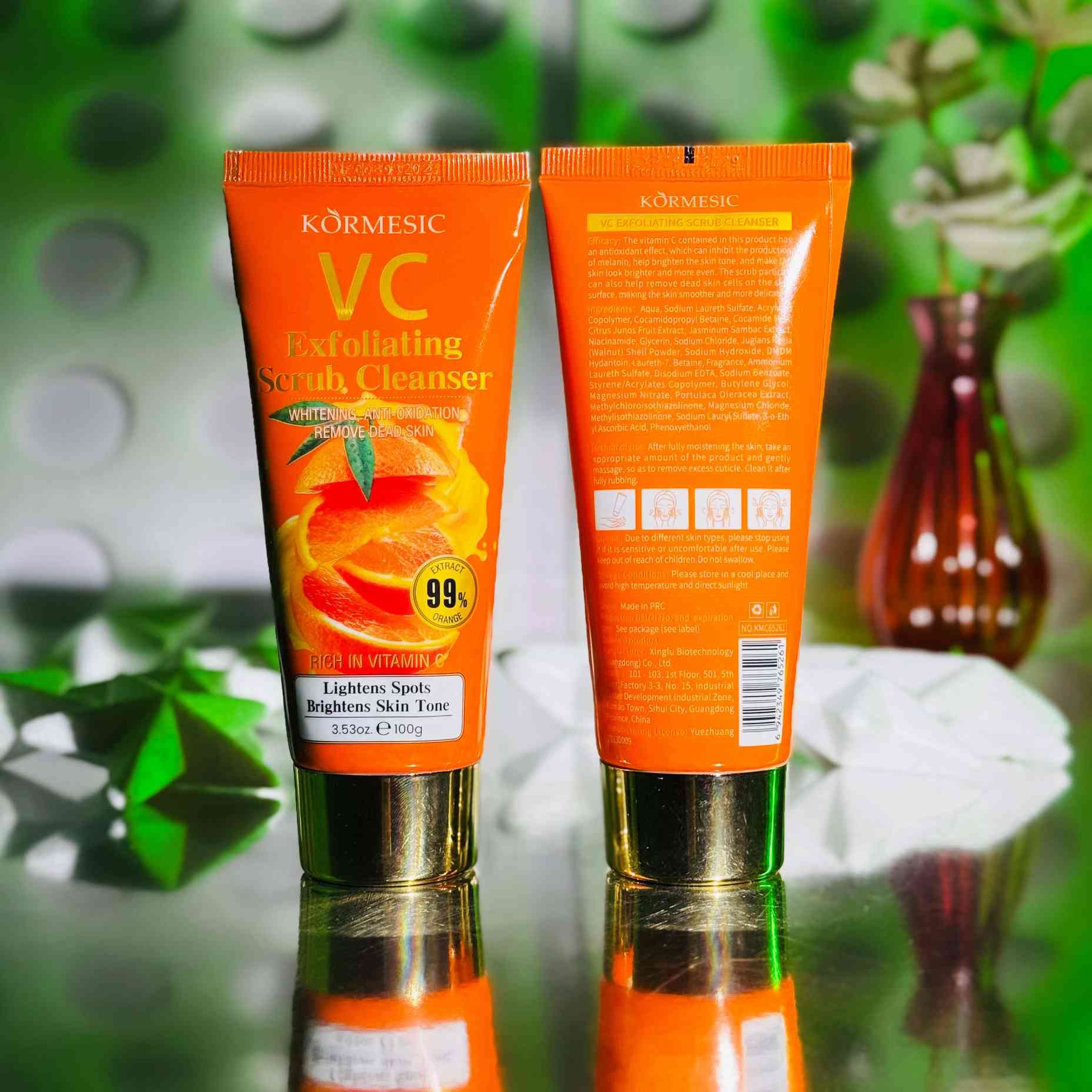 Kormesic Vc Exfoliating Scrub Cleanser