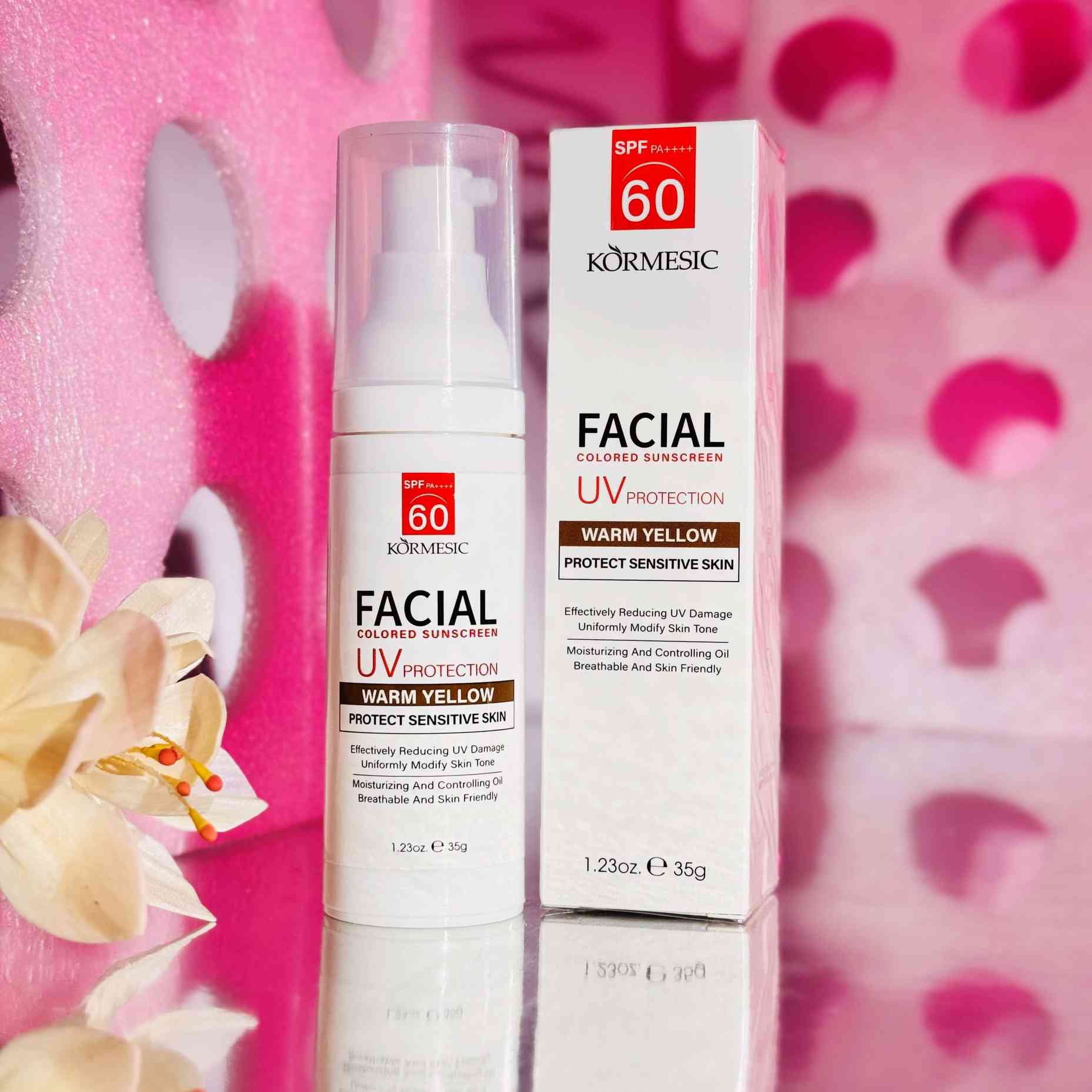 Facial Colored Sunscreen