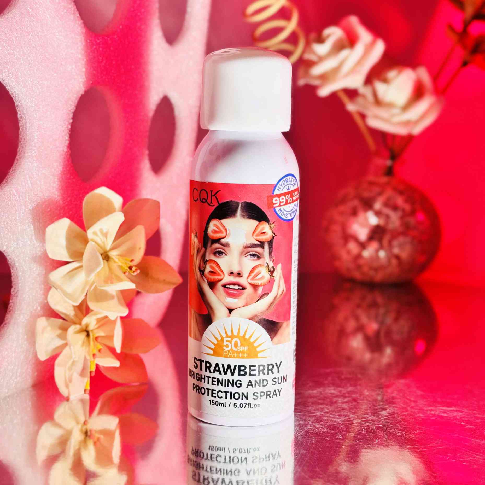 Strawberry Brightening and Sun Protection Spary