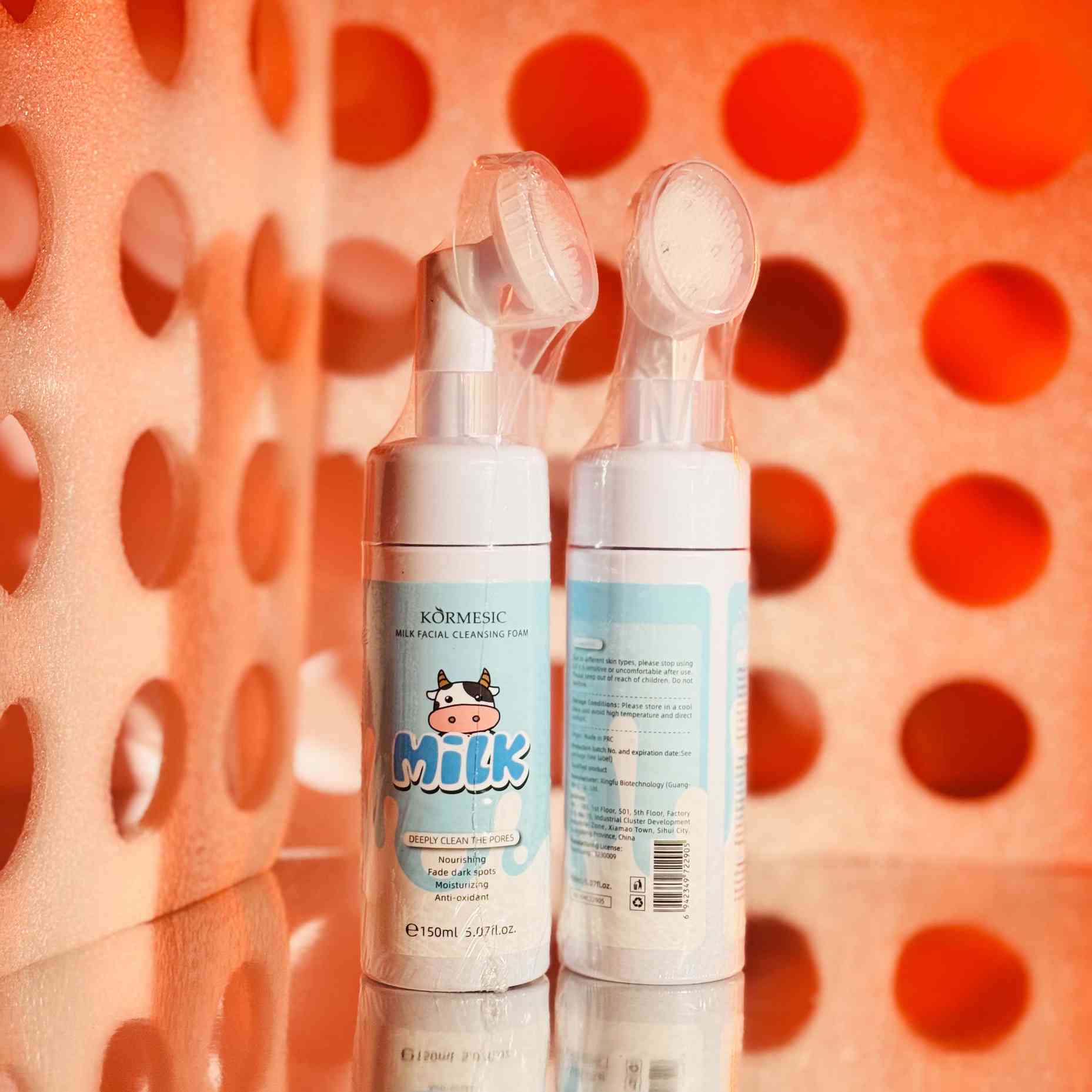 Milk facial Cleansing Foam