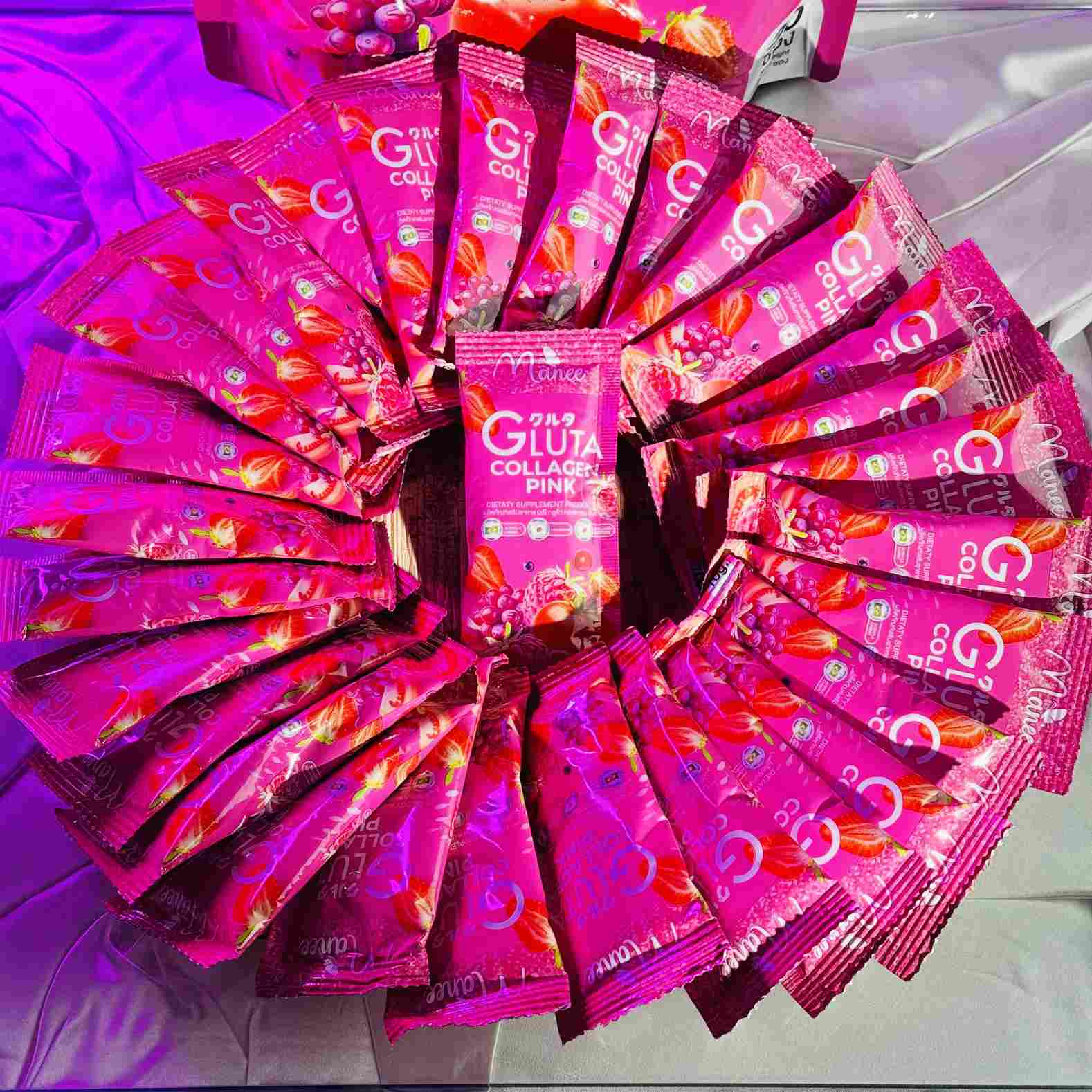 Manee Gluta Collagen pink Supplement