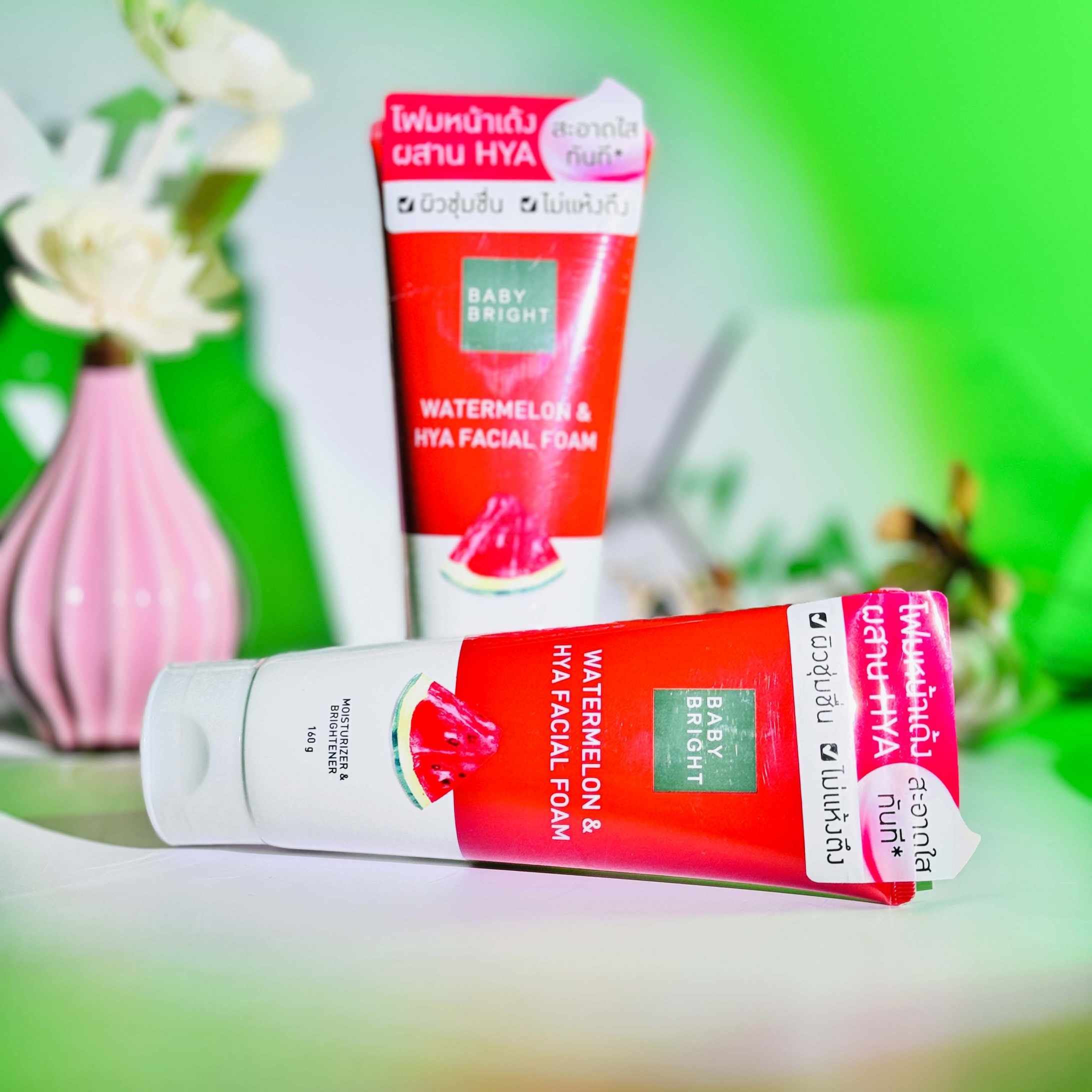 Watermelon & HYA Facial Foam