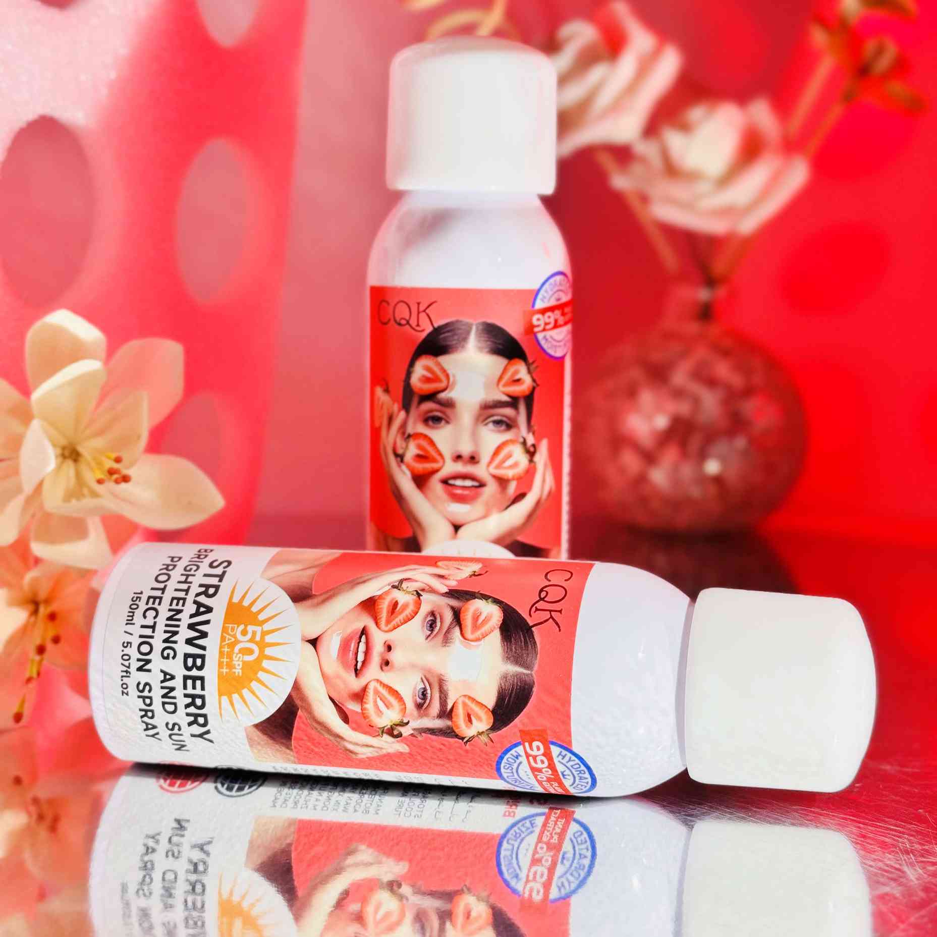 Strawberry Brightening and Sun Protection Spary