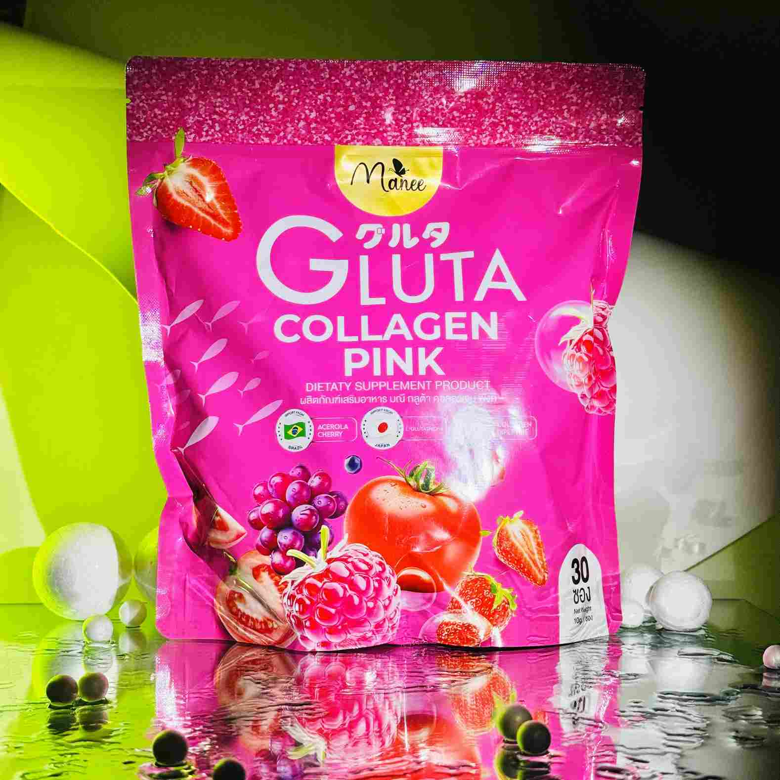 Manee Gluta Collagen pink Supplement