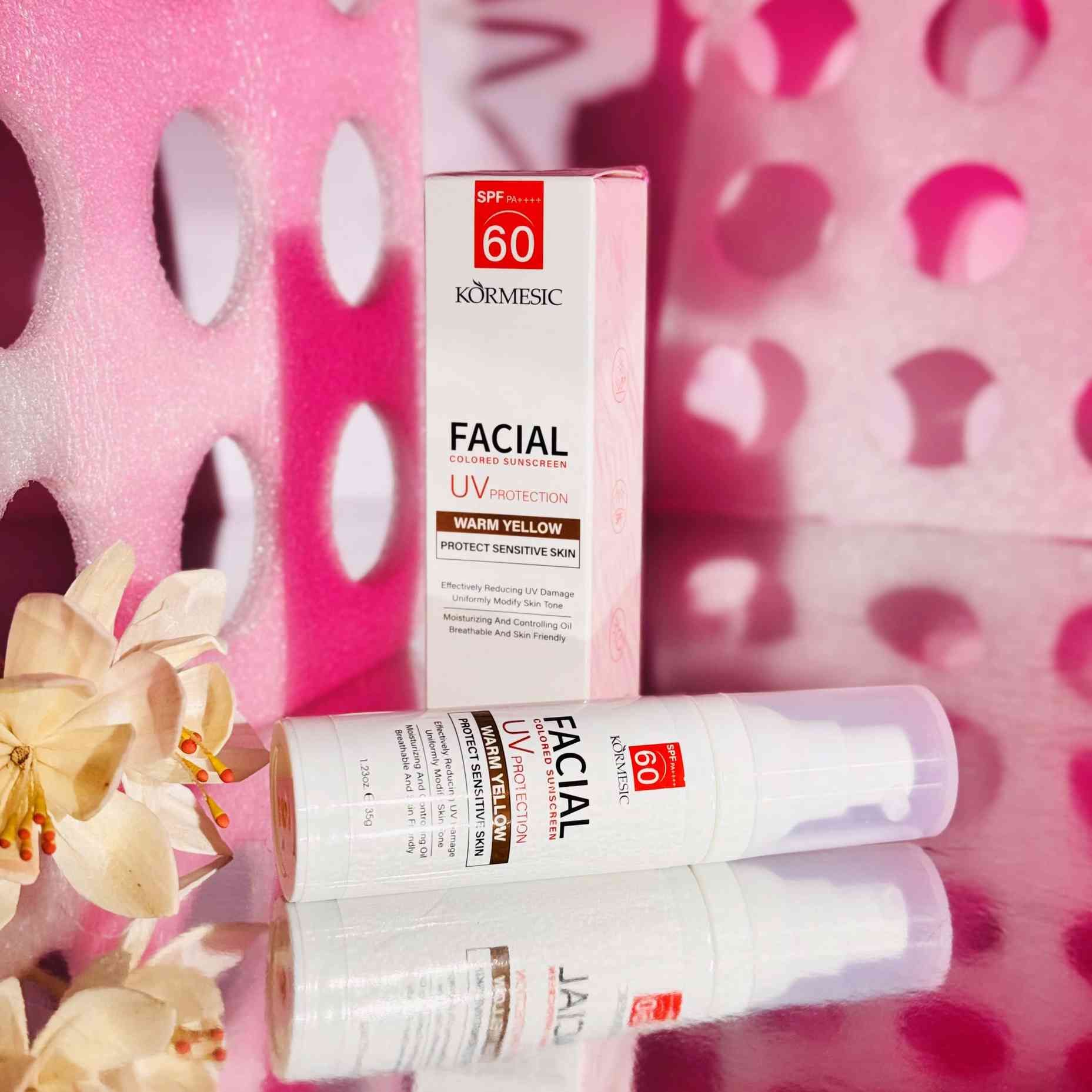 Facial Colored Sunscreen