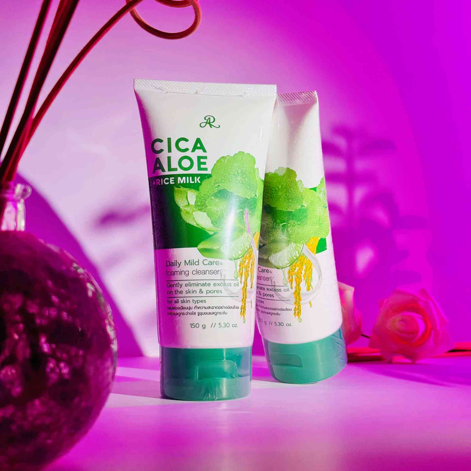 AR CICA ALOE RICE MILK CLEANSER