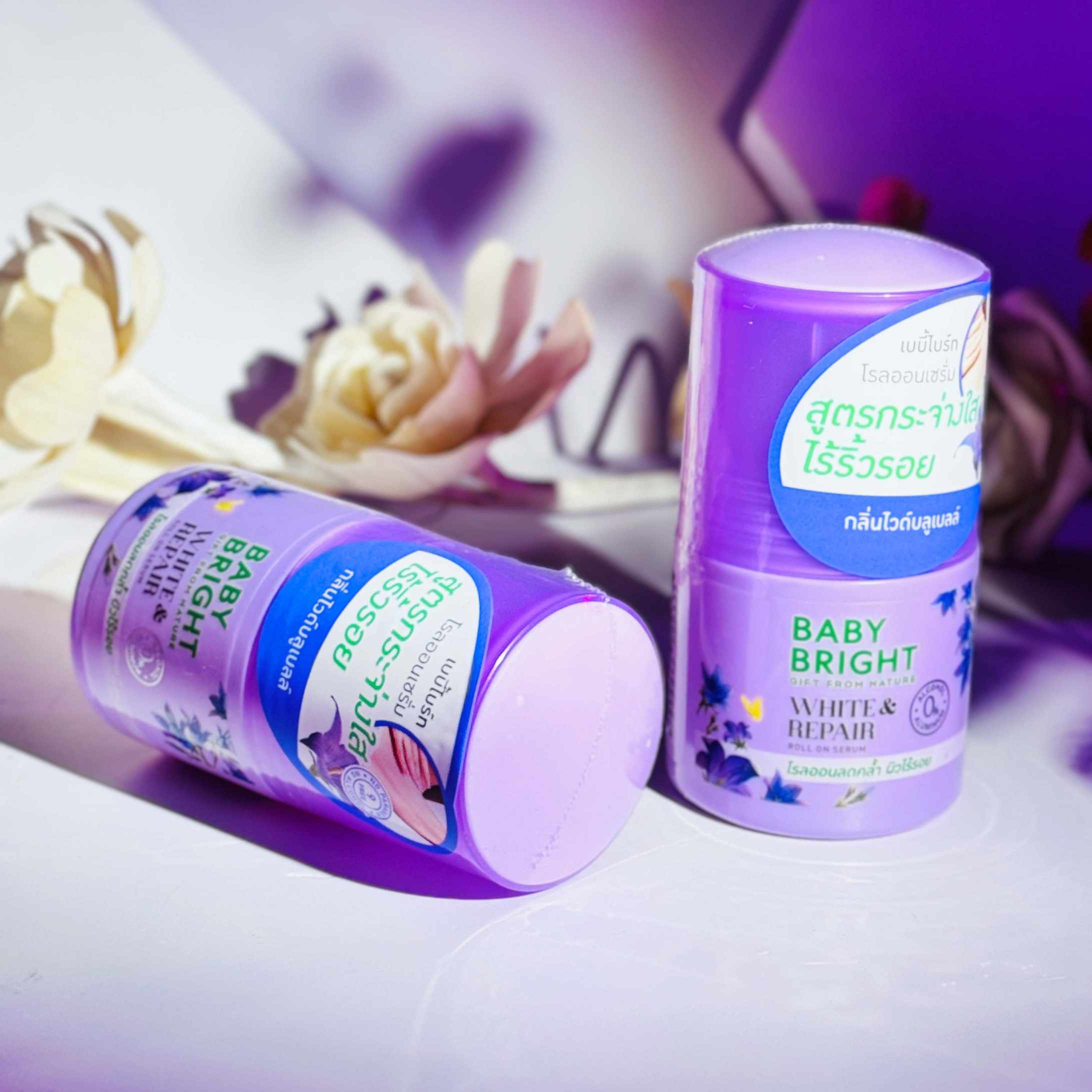 White & Repair Roll on Serum