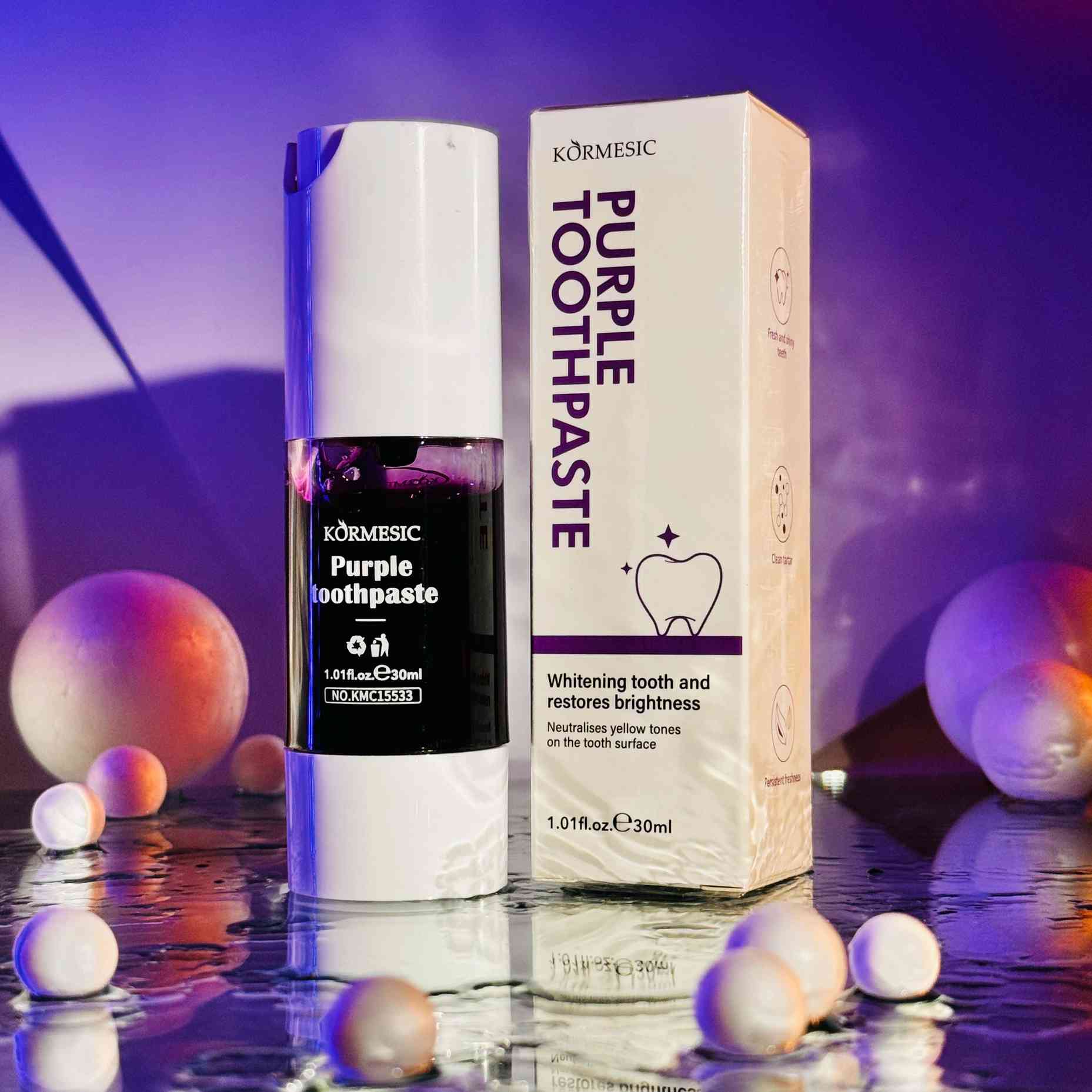 Kormesic Purple Toothpaste